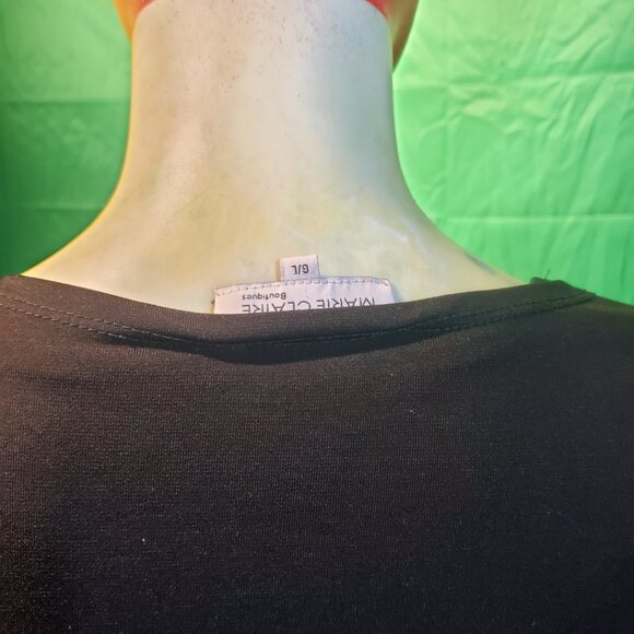 Marie Claire tunics baggy woman Large black long sleeves - Picture 11 of 14